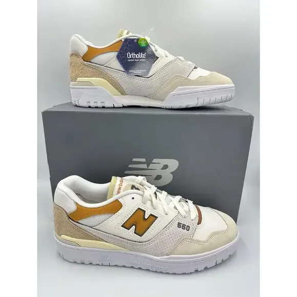 new balance 550 sea salt tobacco New Balance 550 “Sea Salt Tobacco” BBW550STWomen Sz 10.5NIBRetro B-ball